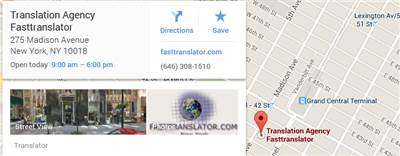 Translation service in New York